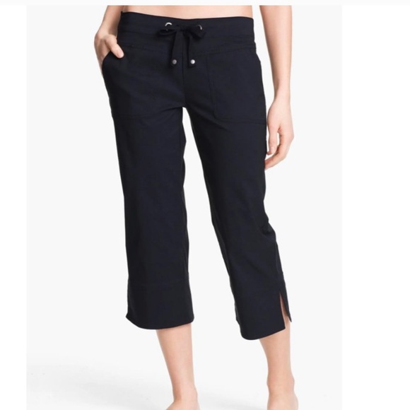 Prana Pants - Prana Bliss Black Capri Size Small